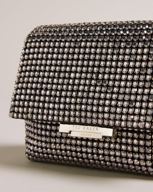 <P>Crystal Mini Cross Body Bag</P>